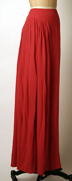 Evening dress, Madame Grès (Germaine Émilie Krebs) (French, Paris 1903–1993 Var region), silk, French