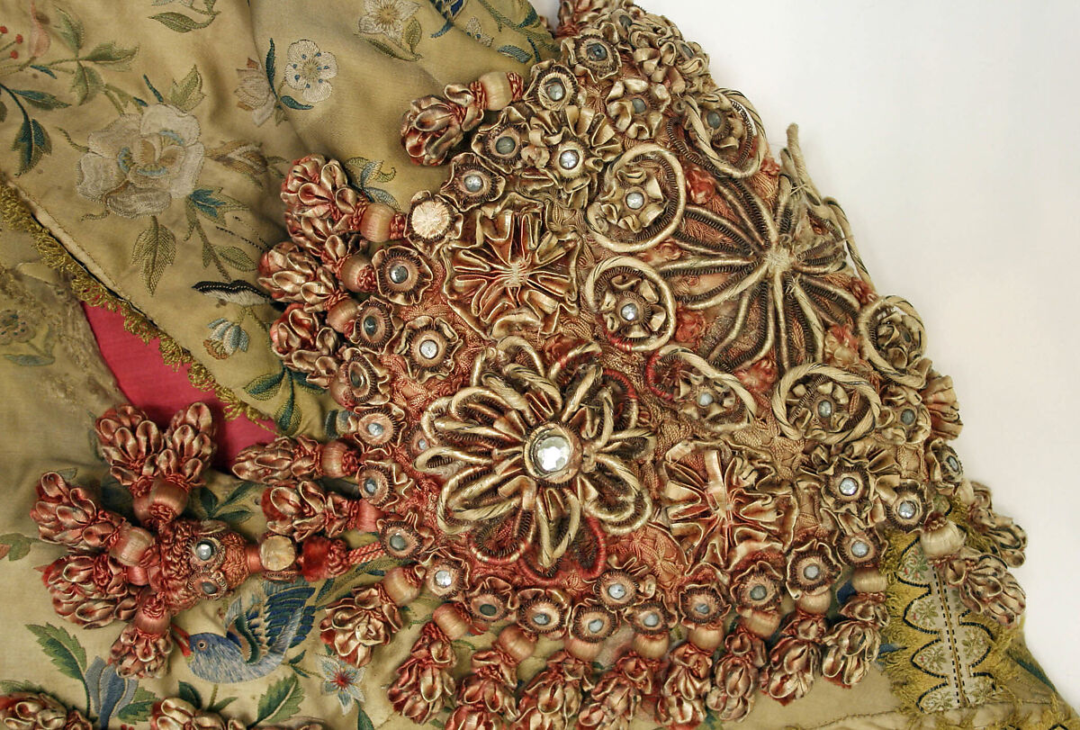 Toreador suit, silk, metallic thread, glass, cotton, Spanish