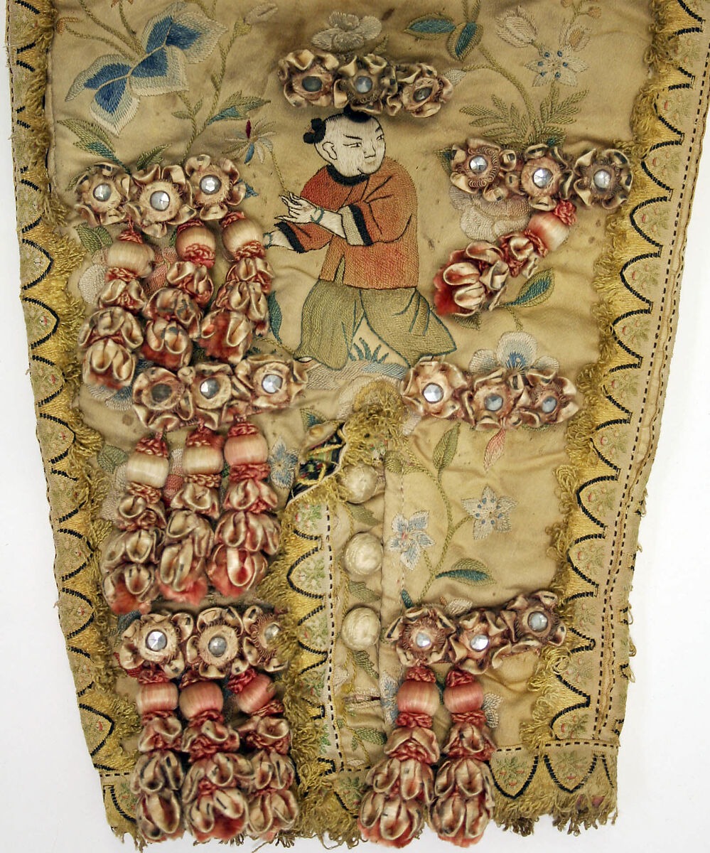 Toreador suit, silk, metallic thread, glass, cotton, Spanish