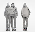 Ensemble, Bstroy (American, founded 2013), Cotton, synthetic fiber, plastic, metal, American