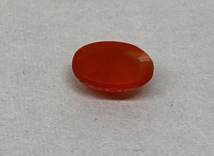 Cabochon for a Ring, Carnelian