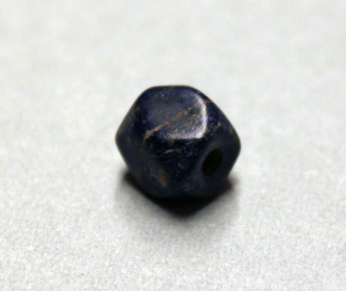 Beads, Lapis lazuli; cut