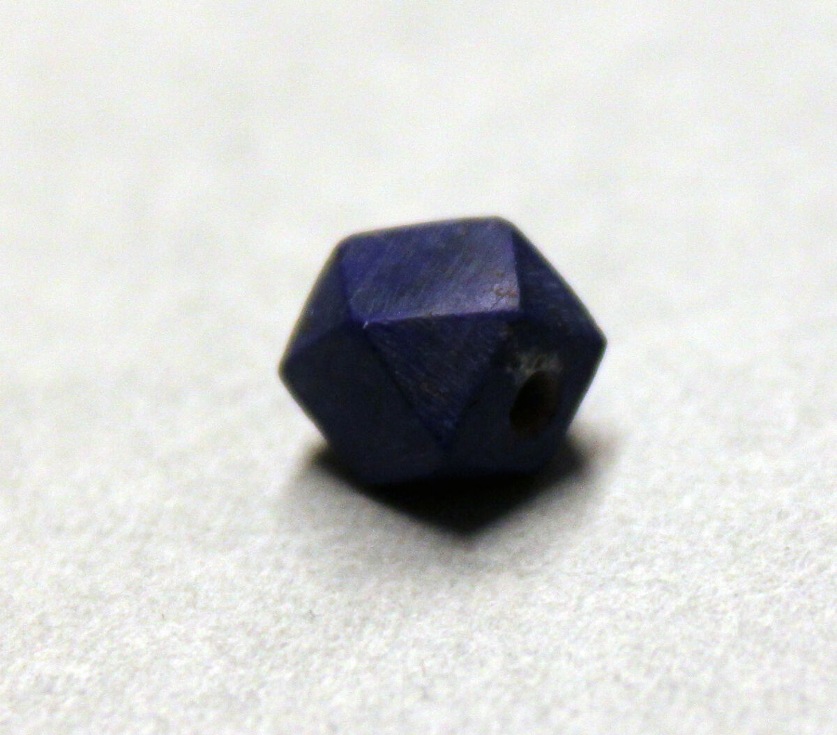 Beads, Lapis lazuli; cut