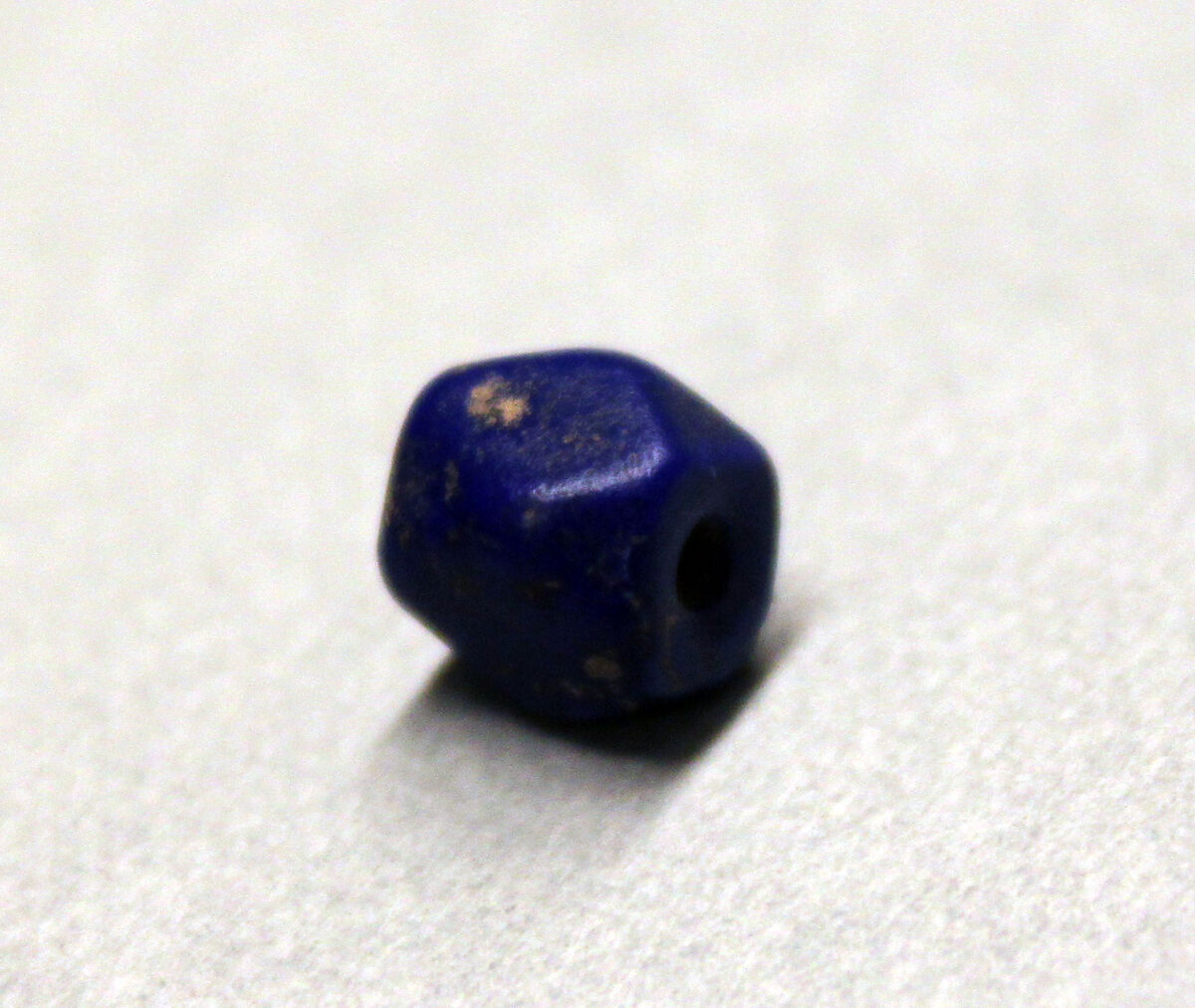 Beads, Lapis lazuli; cut