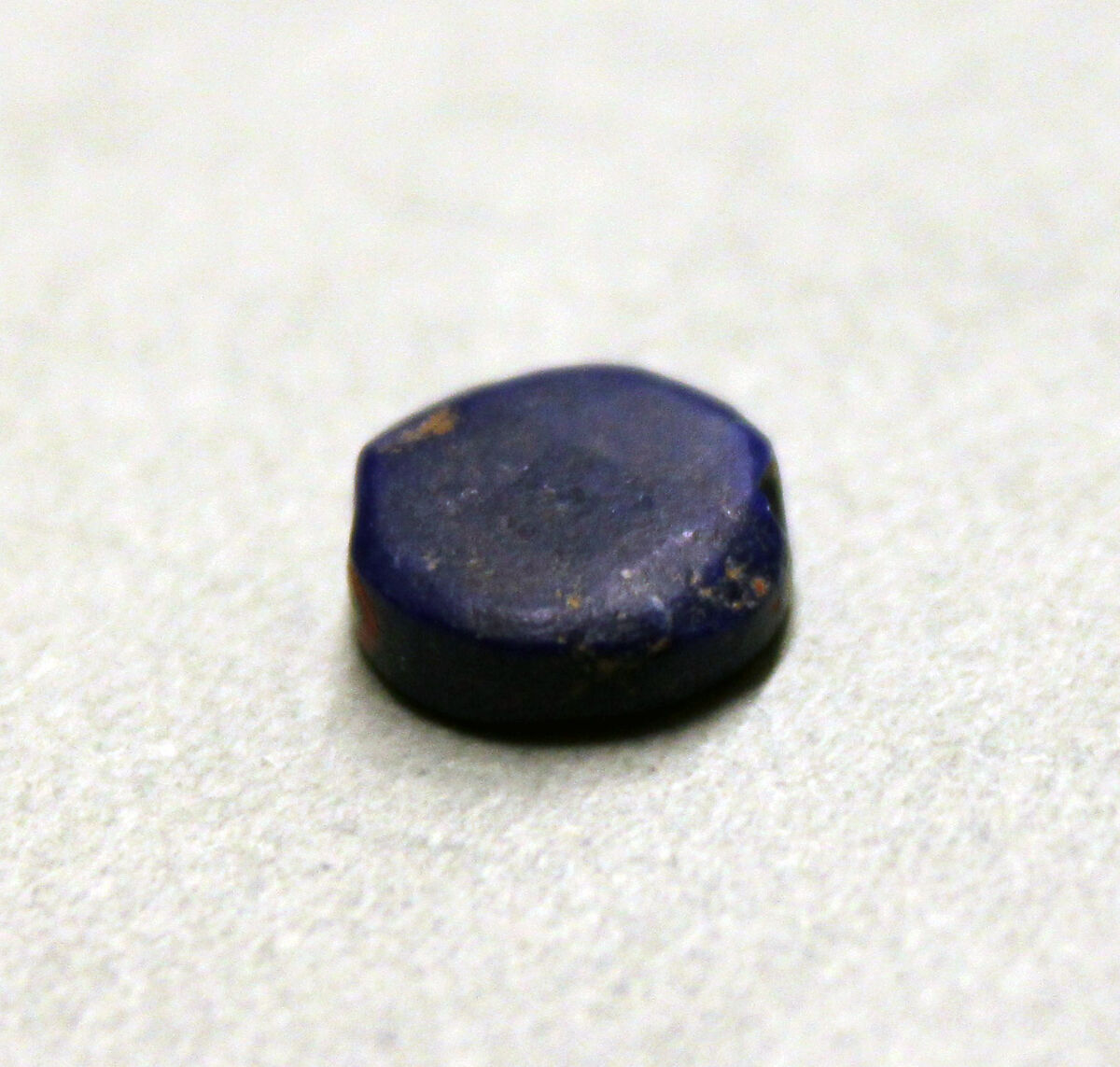 Beads, Lapis lazuli; cut 
