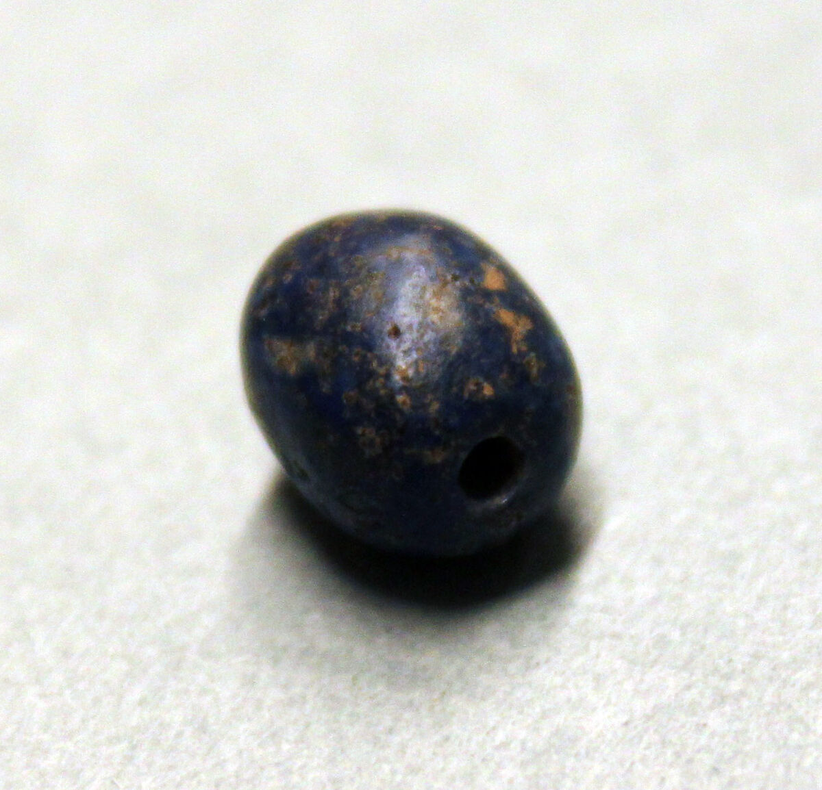 Beads, Lapis lazuli; cut
