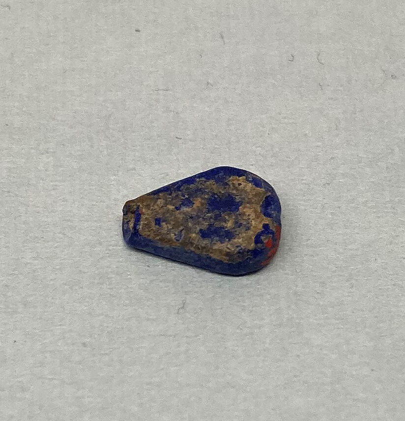Beads, Lapis lazuli; cut