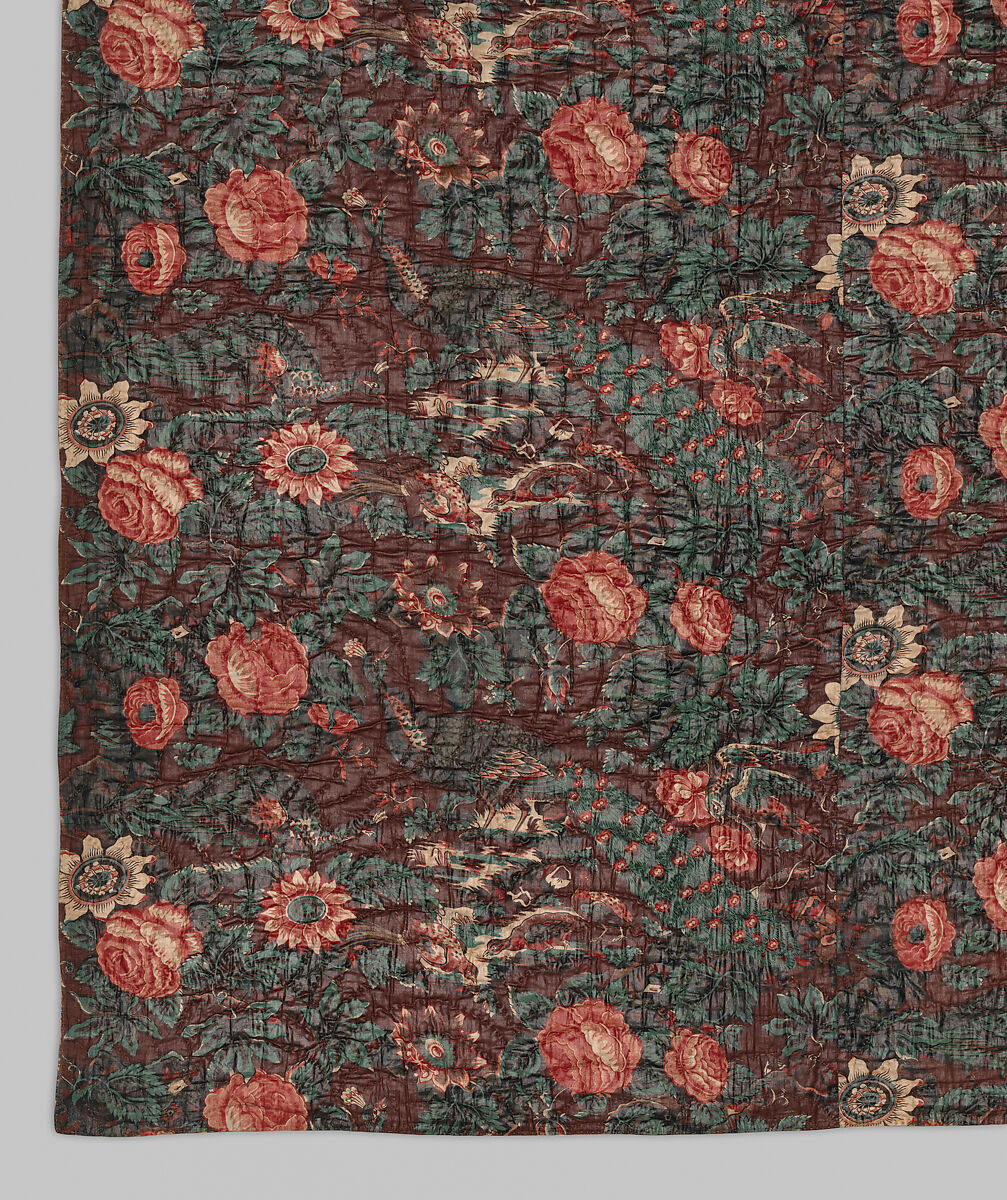 Star of Lemoyne Quilt, Cotton: pieced, English or American