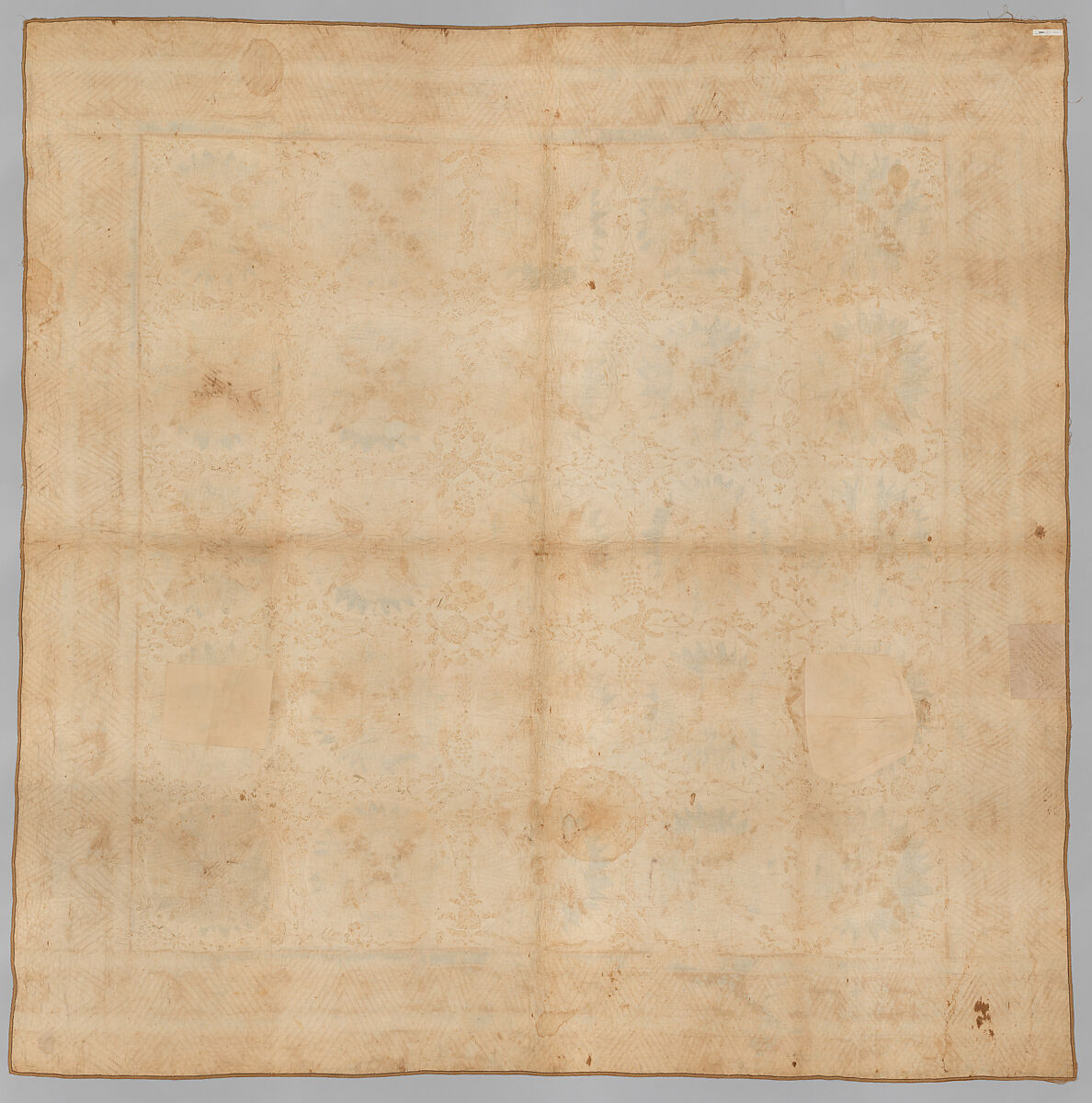 Quilt, pieced, Cotton, American