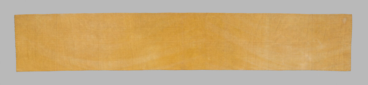 Chintz strip, Cotton, painted and dyed, Indian, for the European market