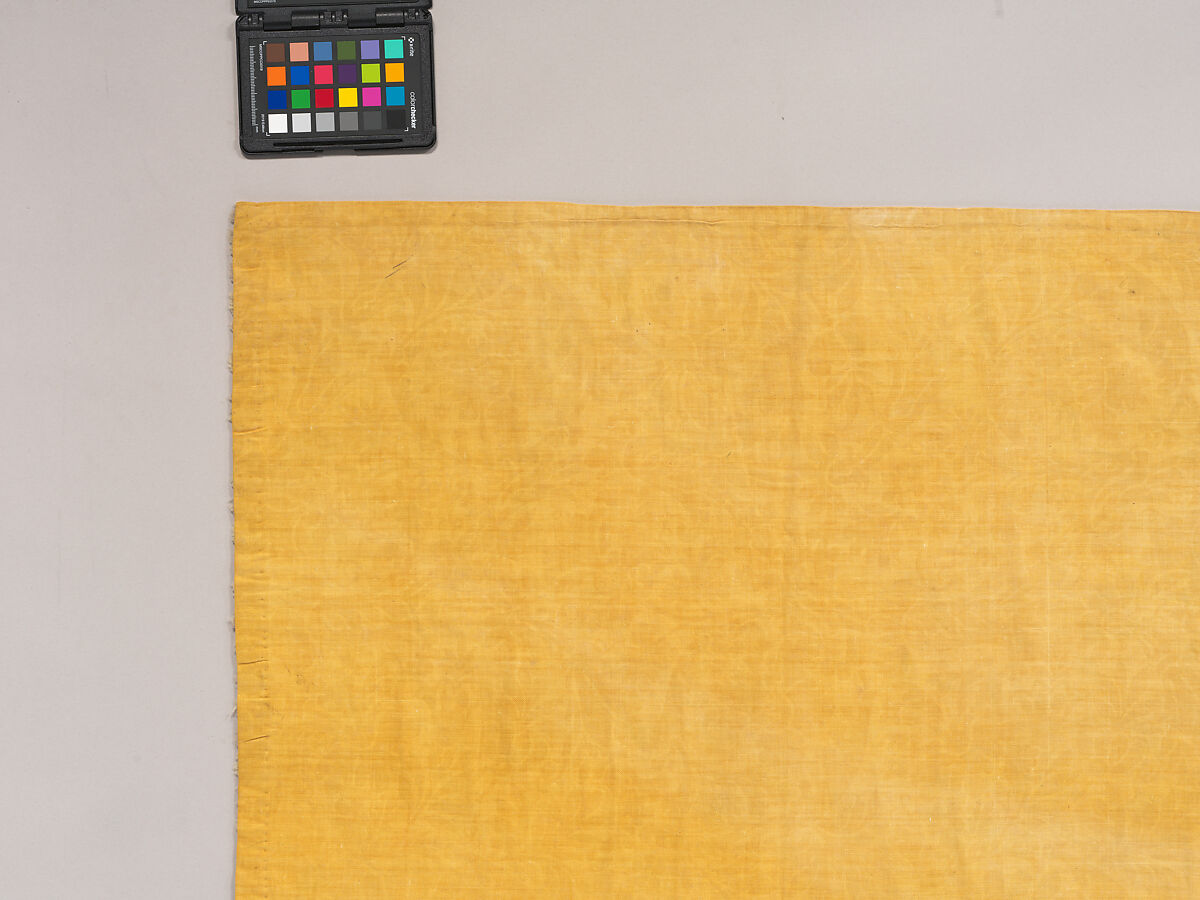 Chintz strip, Cotton, painted and dyed, Indian, for the European market