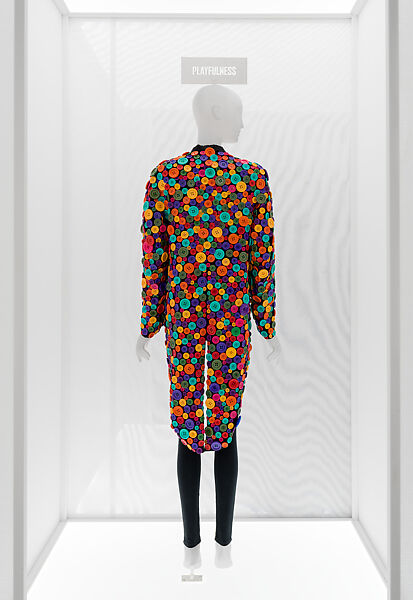 Ensemble, Jeremy Scott (American, born Kansas City, Missouri, 1975), Cotton, plastic 