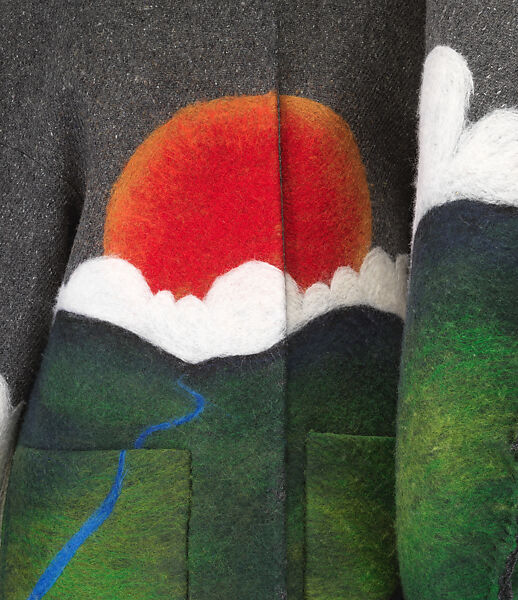 “The 9–5 Working Girl” ensemble,  "Beak Toe" boots, Conner Ives (American, born New York, 1996), Wool, plastic, leather, metal, American