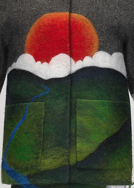 “The 9–5 Working Girl” ensemble,  "Beak Toe" boots, Conner Ives (American, born New York, 1996), Wool, plastic, leather, metal, American