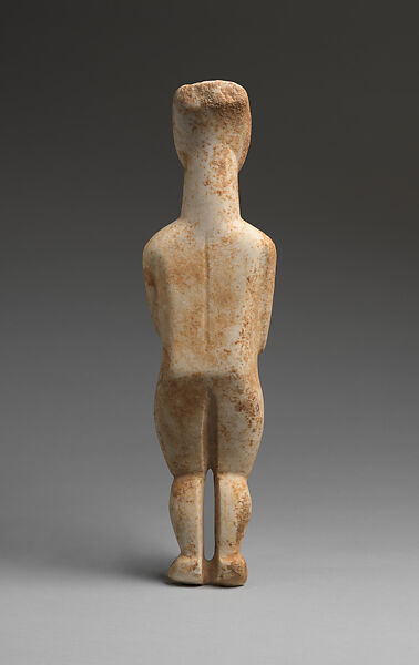 Marble female figure, Marble, Cycladic