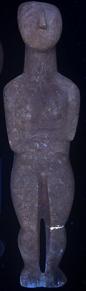 Marble female figure, Marble, Cycladic