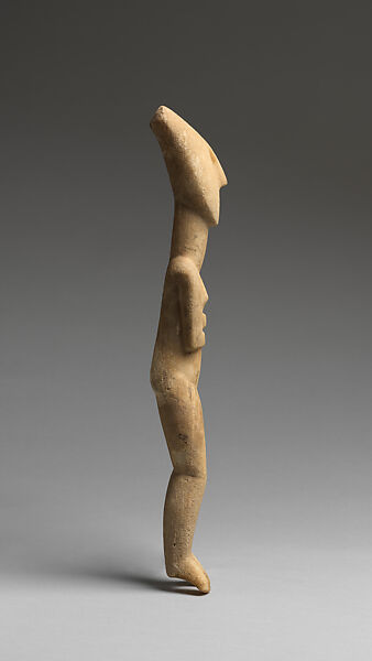 Marble female figure, Marble, Cycladic