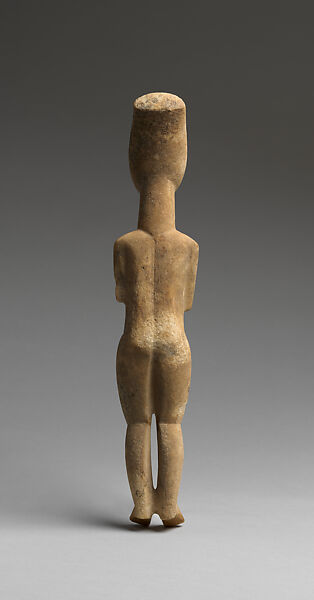 Marble female figure, Marble, Cycladic