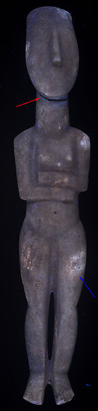 Marble female figure, Marble, Cycladic