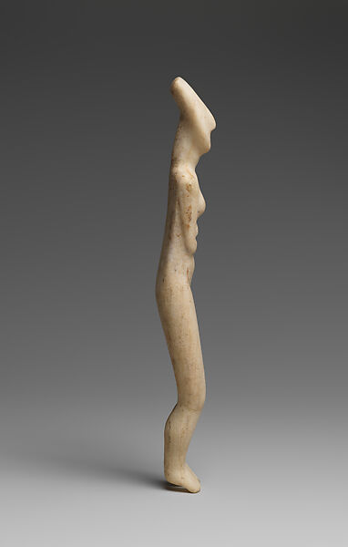 Marble female figure, Marble, Cycladic