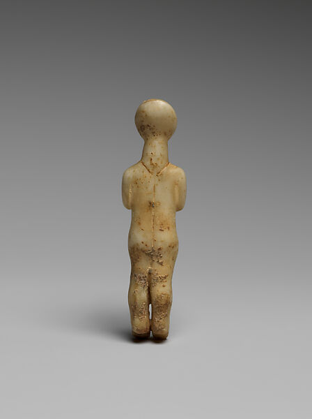 Marble female figure, Marble, Cycladic