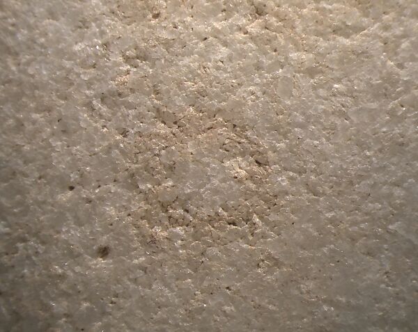 Marble head of a figure, Marble, Cycladic