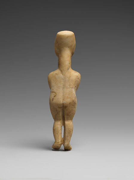 Marble female figure, Marble, Cycladic