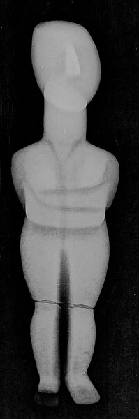 Marble female figure, Marble, Cycladic