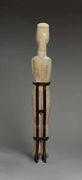 Marble female figure, Marble, Cycladic