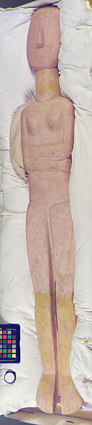 Marble female figure, Marble, Cycladic