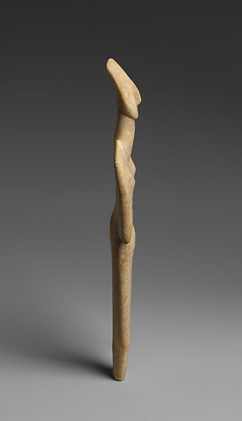 Marble female figure, Marble, Cycladic