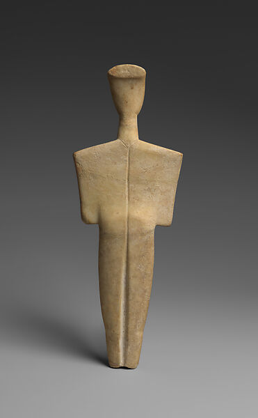 Marble female figure, Marble, Cycladic