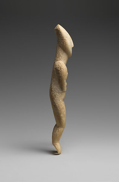 Marble female figure, Marble, Cycladic