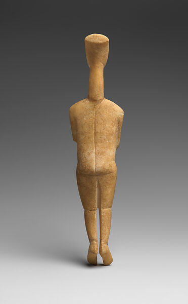 Marble female figure, Marble, Cycladic