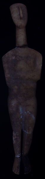 Marble female figure, Marble, Cycladic