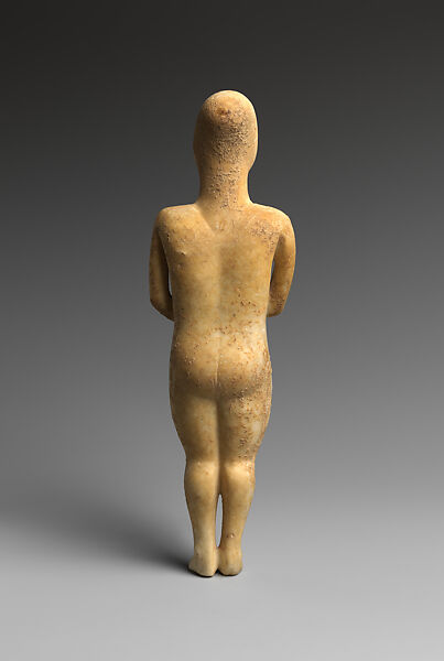 Marble female figure, Marble, Cycladic