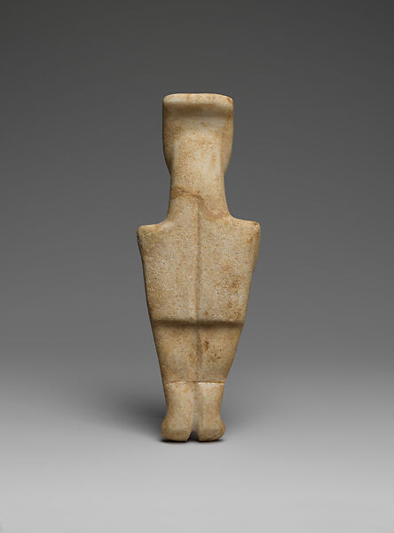 Marble female figure, Marble, Cycladic