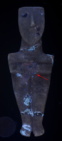 Marble female figure, Marble, Cycladic