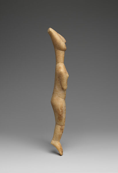 Marble female figure, Marble, Cycladic