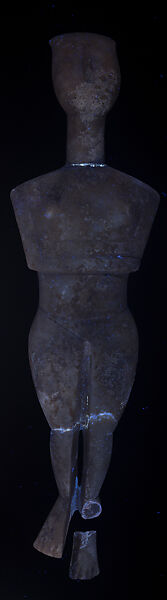 Marble female figure, Marble, Cycladic