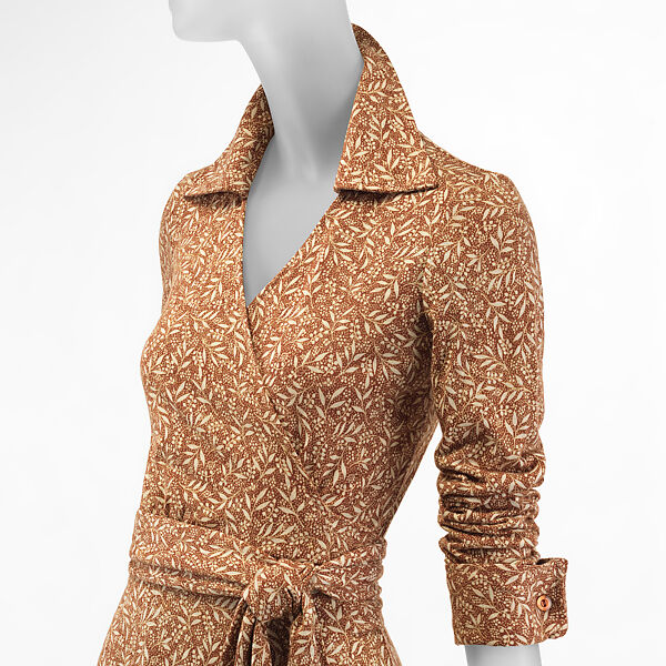 Dress, Diane von Furstenberg (American, founded 1972), cotton, American