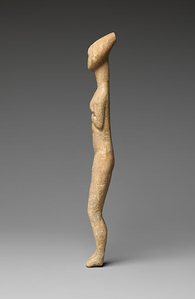 Marble female figure, Marble, Cycladic