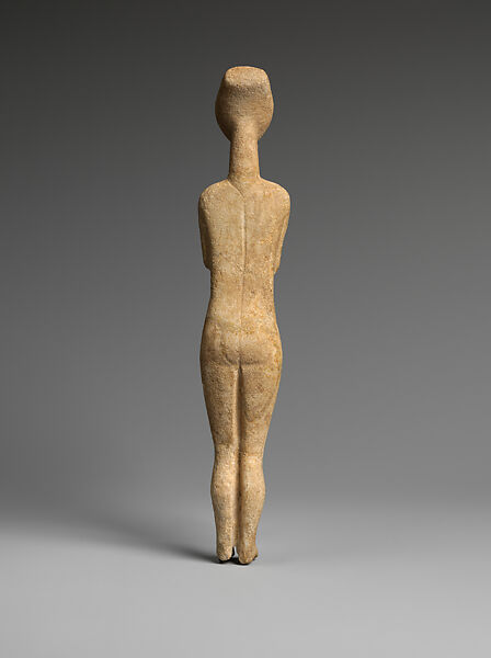 Marble female figure, Marble, Cycladic