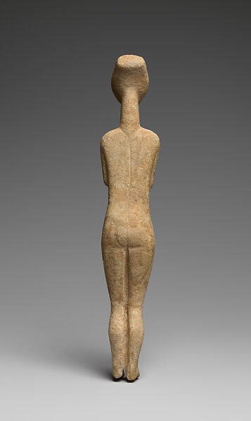 Marble female figure, Marble, Cycladic