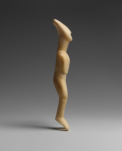 Marble female figure, Marble, Cycladic