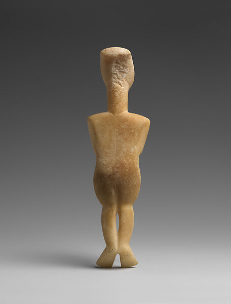 Marble female figure, Marble, Cycladic