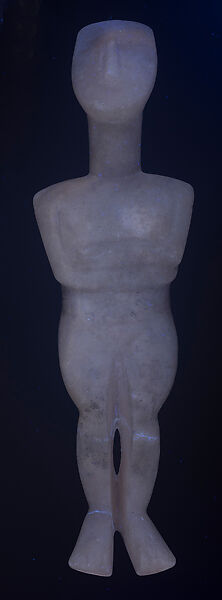 Marble female figure, Marble, Cycladic