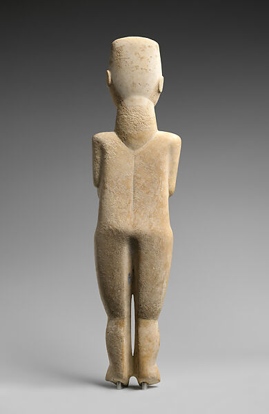 Marble female figure, Marble, Cycladic