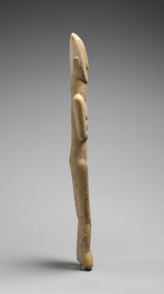 Marble female figure, Marble, Cycladic