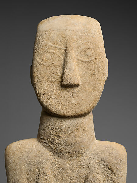 Marble female figure, Marble, Cycladic
